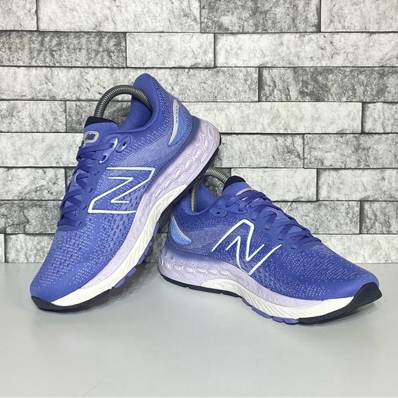 New Balance Fresh Foam 880 Womens 8.5 Purple Athletic Shoes - Picture 4 of 8